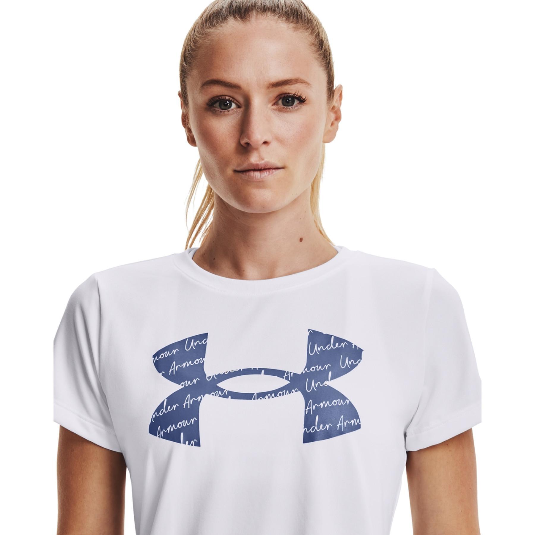 T-shirt femme Under Armour à manches courtes Tech Graphic