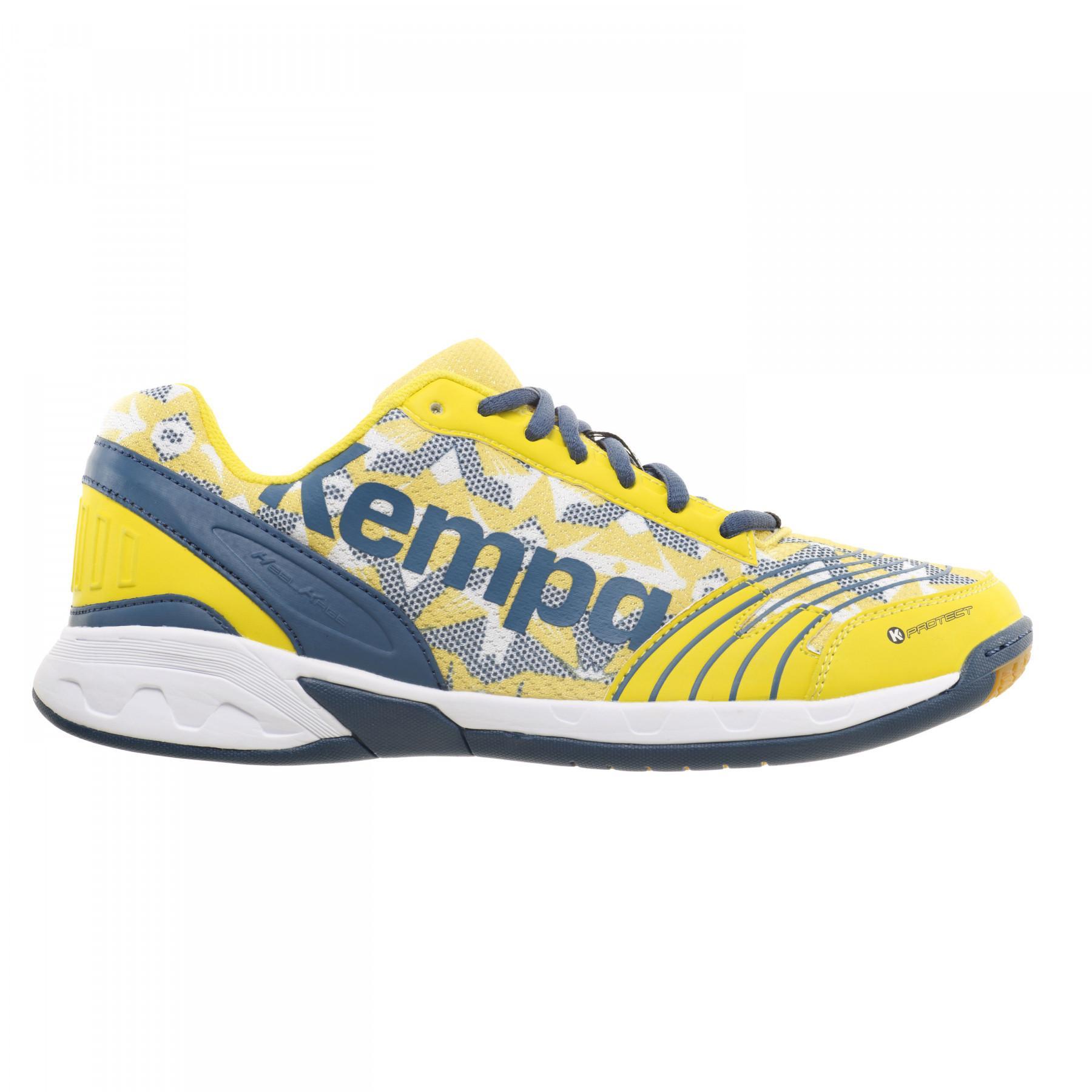 Chaussures Kempa Attack Three bleu roi/blanc/jaune