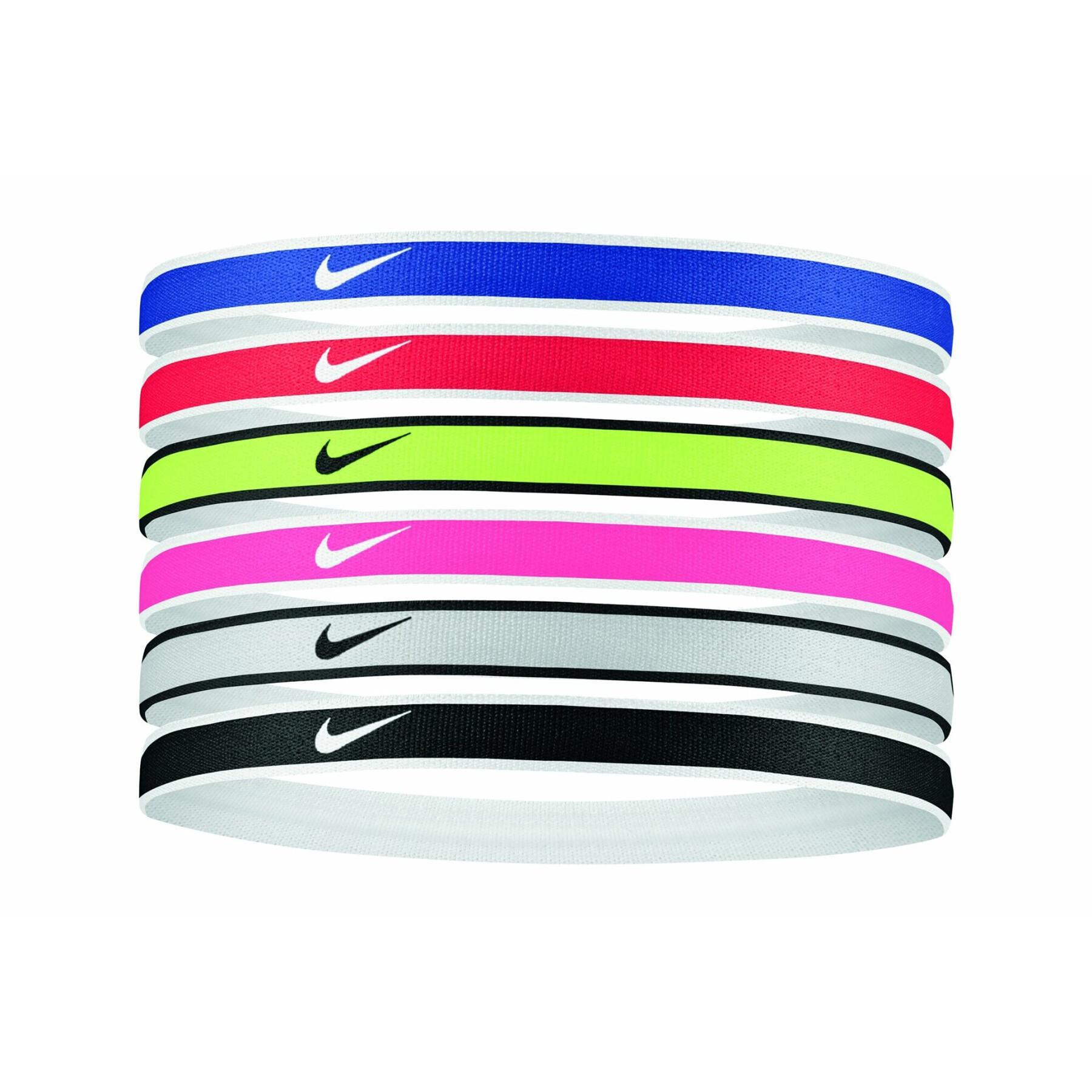 Pack de 6 élastiques à cheveux Nike Swoosh tipped - Nike - Marques -  Équipements