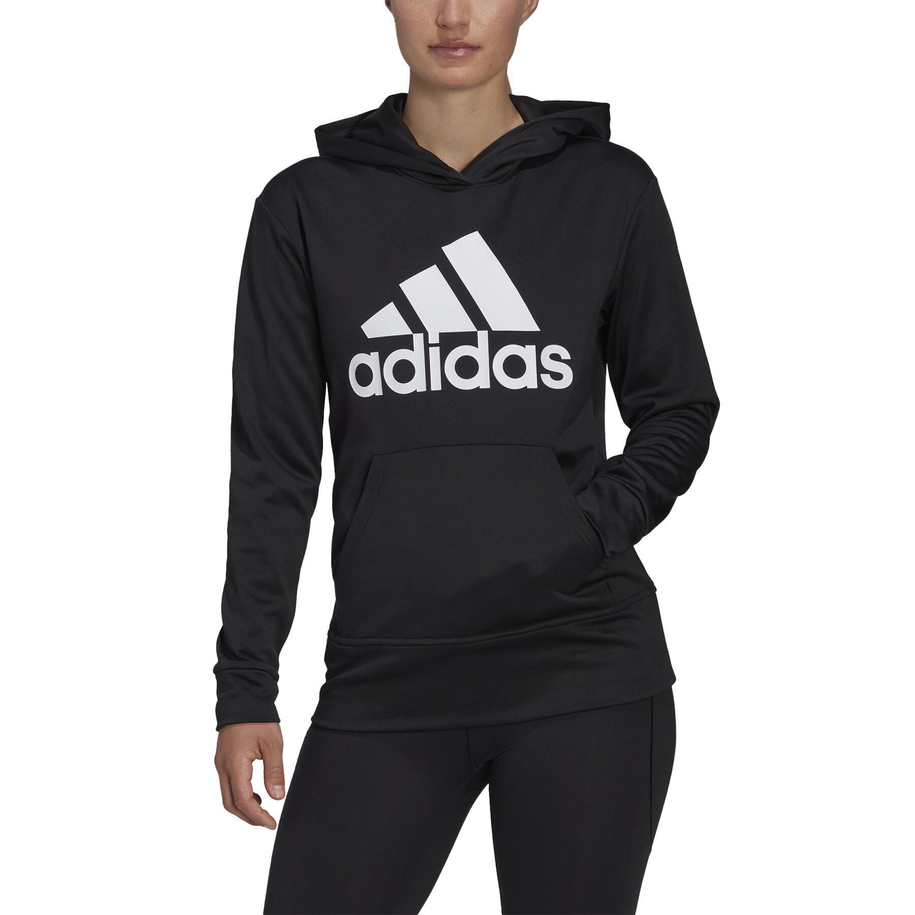 Sweatshirt à capuche avec grand logo femme adidas Aeroready