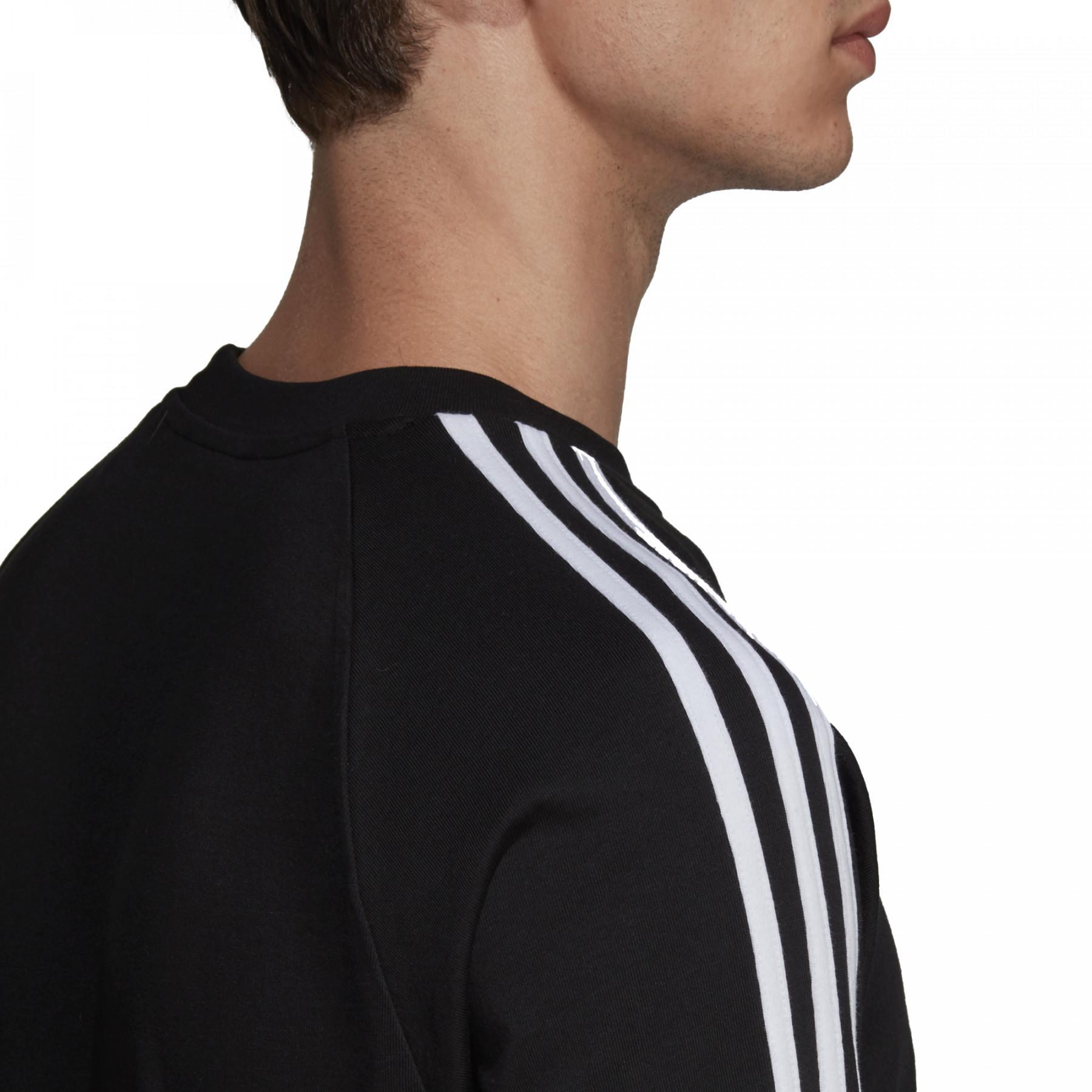 T-shirt manches longues adidas 3-Stripes noir