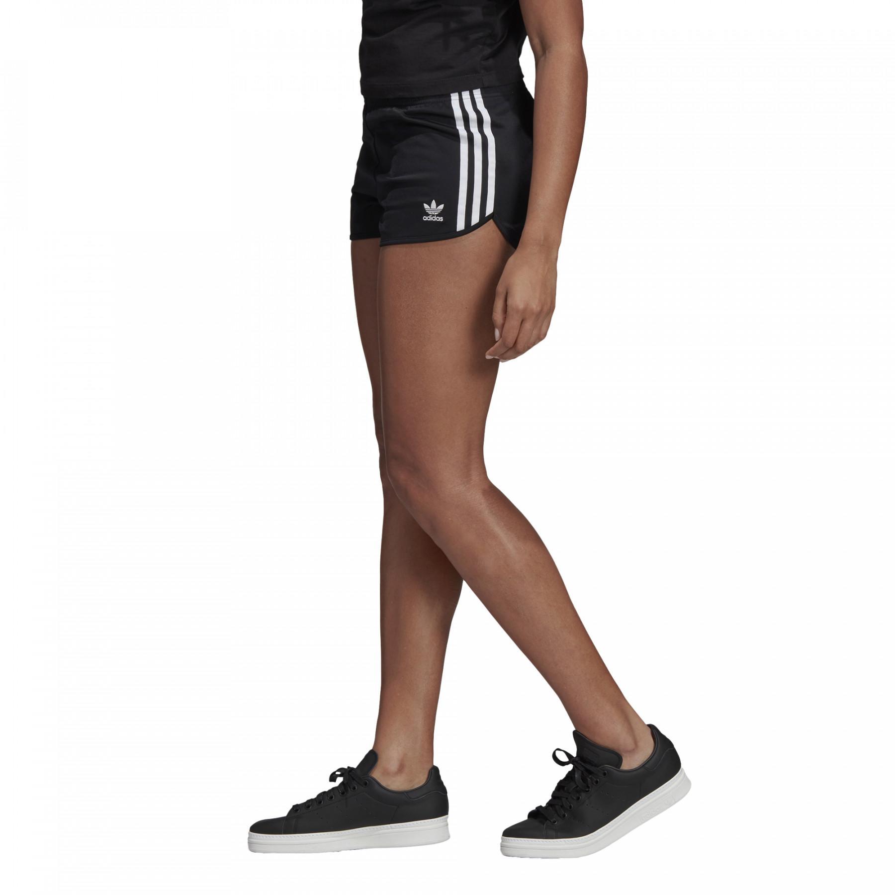 Short femme adidas 3-Stripes noir