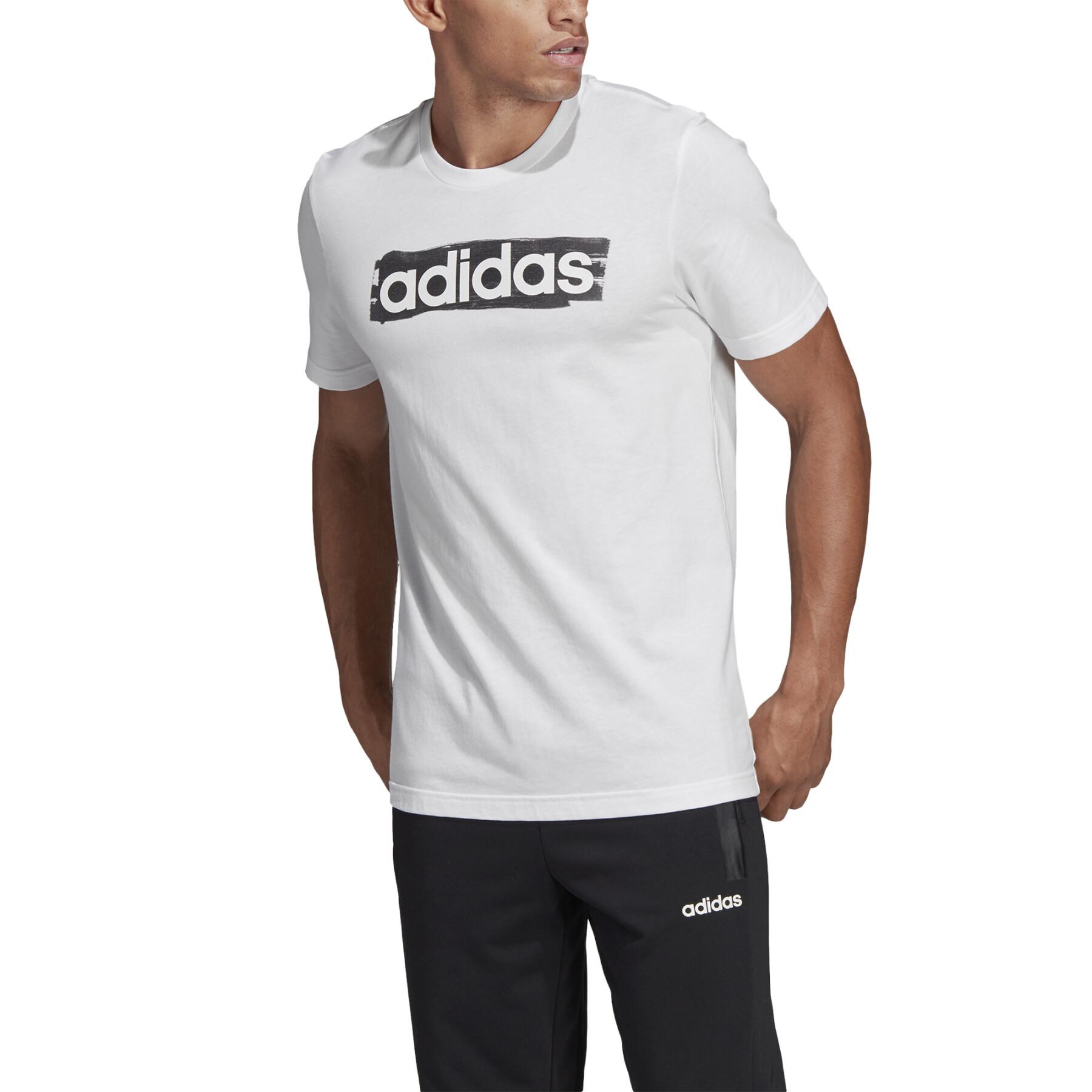 T-shirt adidas Linear Brush