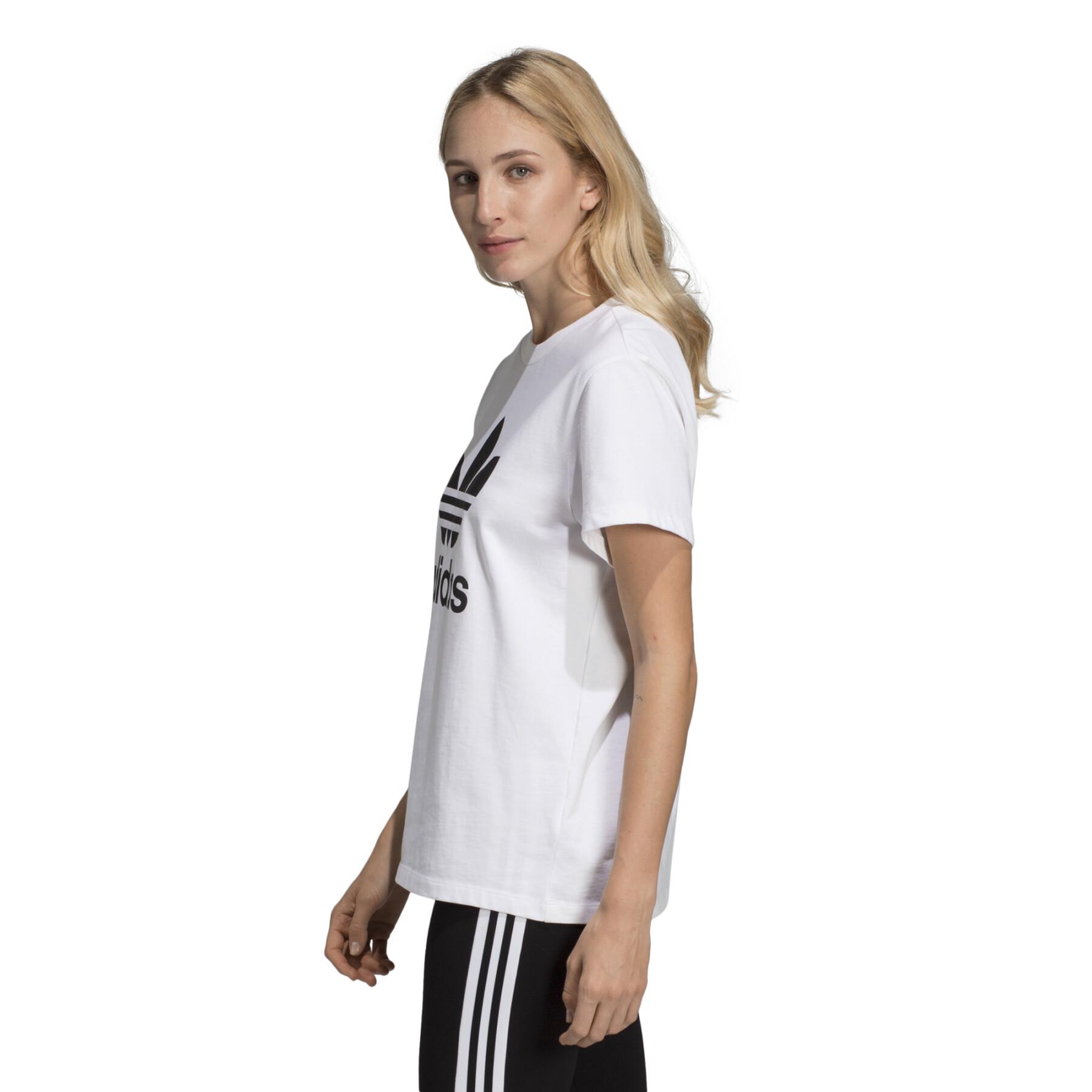 T-shirt femme adidas Boyfriend Trefoil
