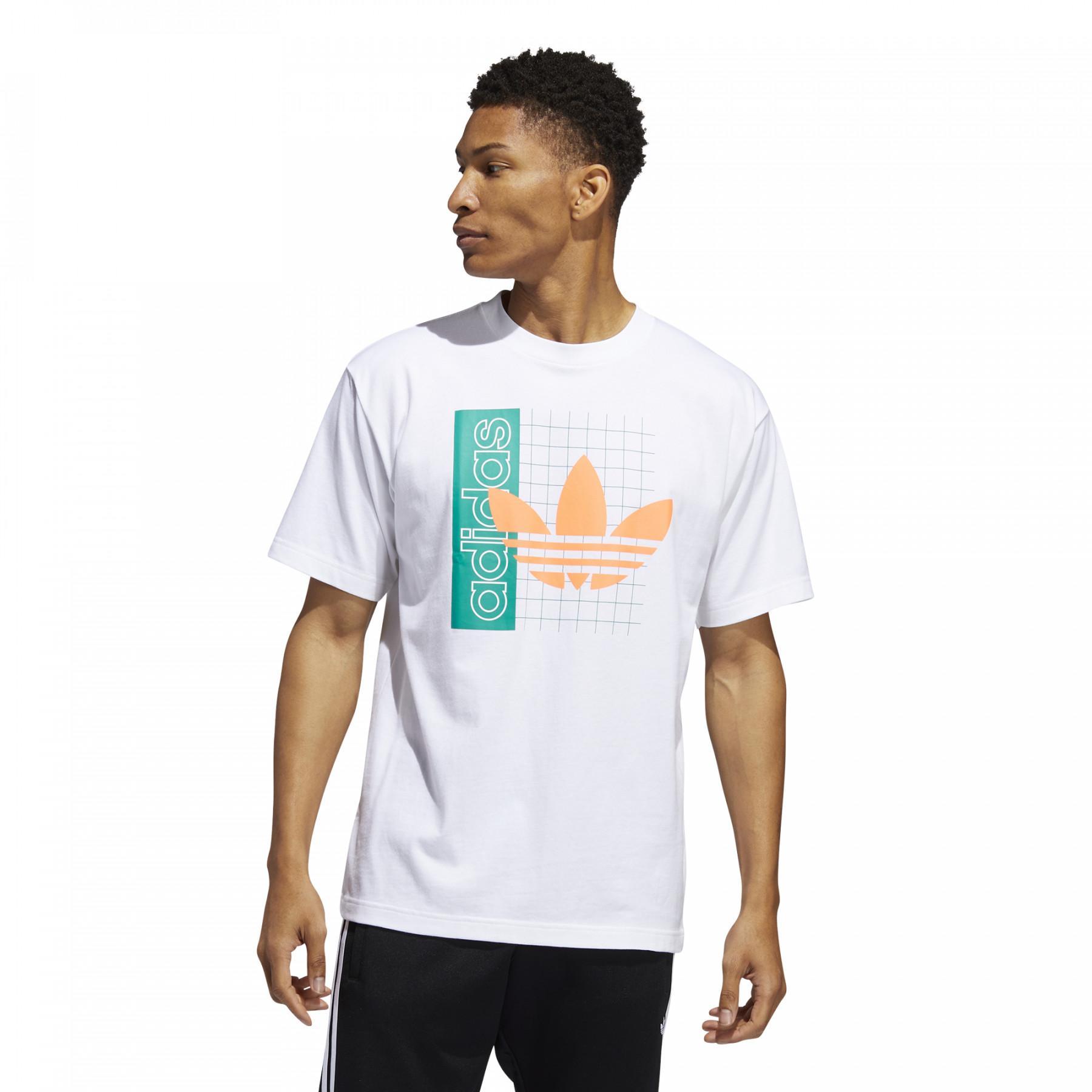 T-shirt adidas Originals Grid Trefoil