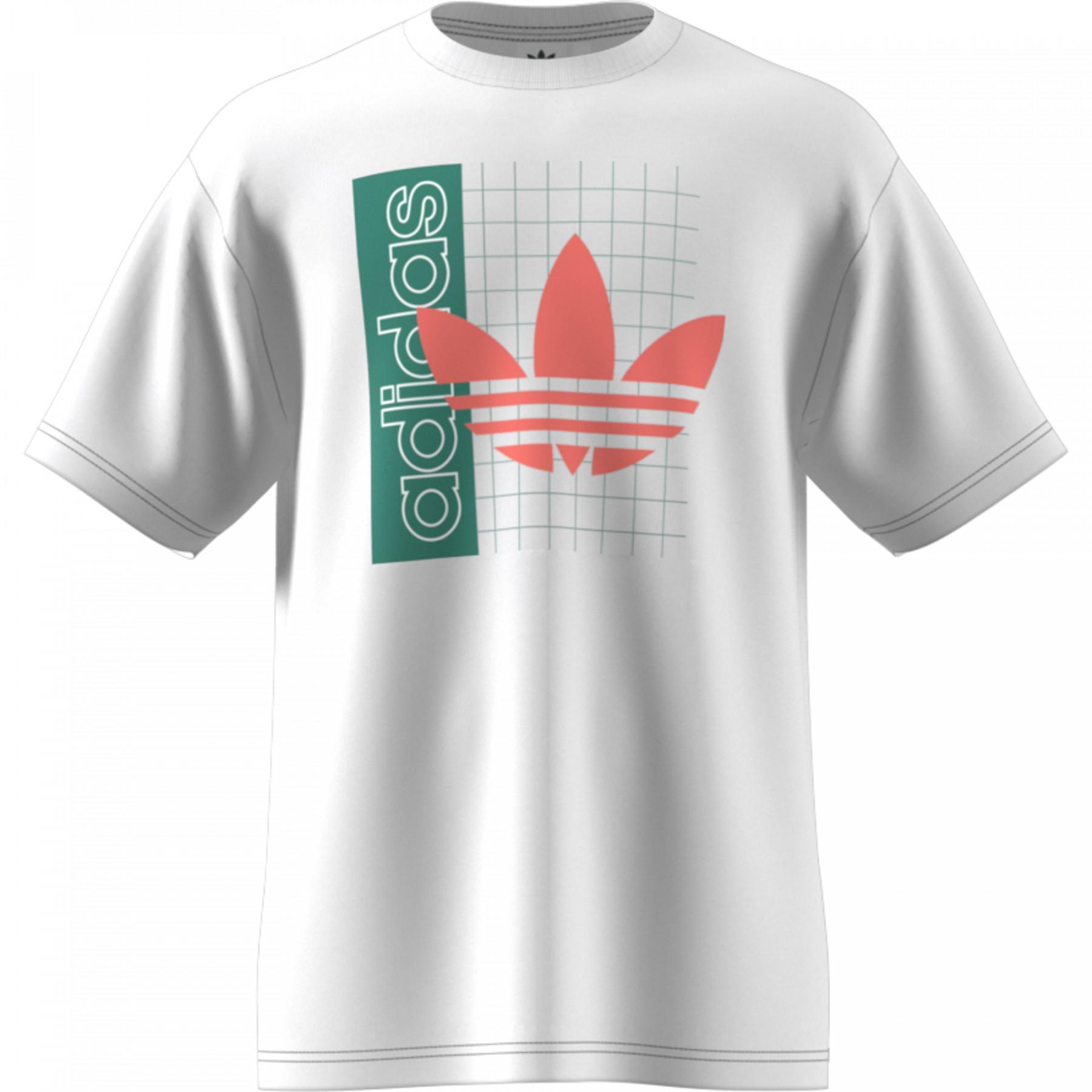 T-shirt adidas Originals Grid Trefoil