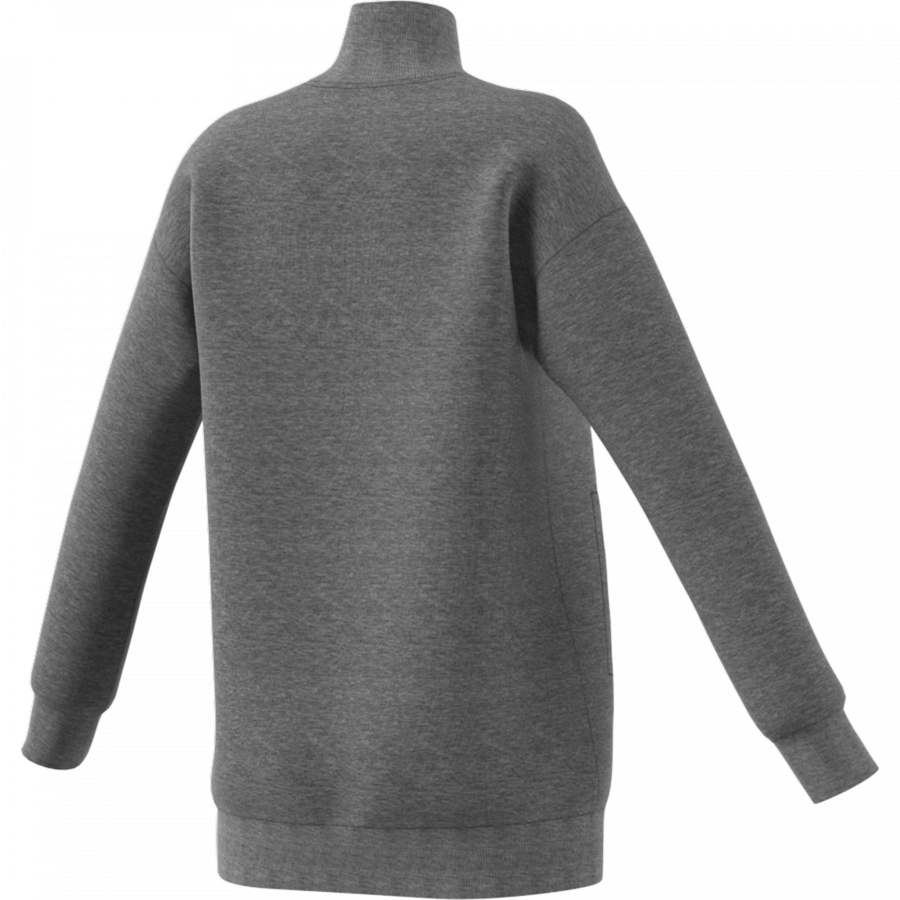Sweatshirt demi-zippé femme adidas Essentials Comfort Elongated