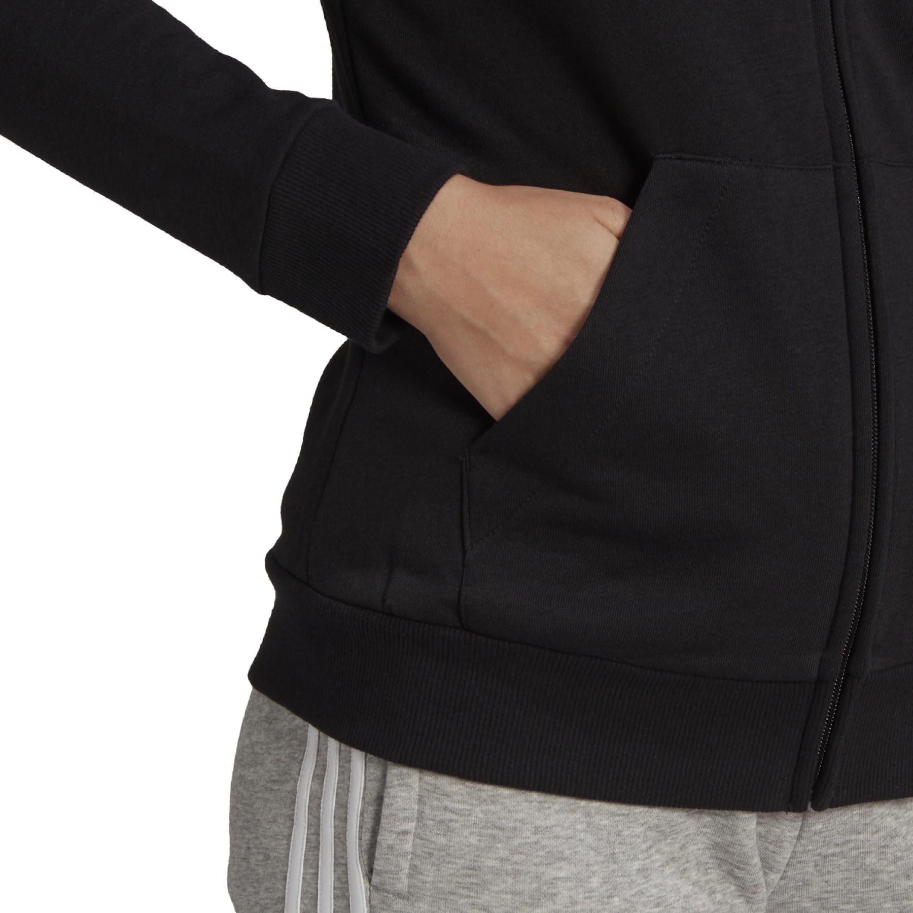 Sweatshirt zippé à capuche femme adidas Essentials