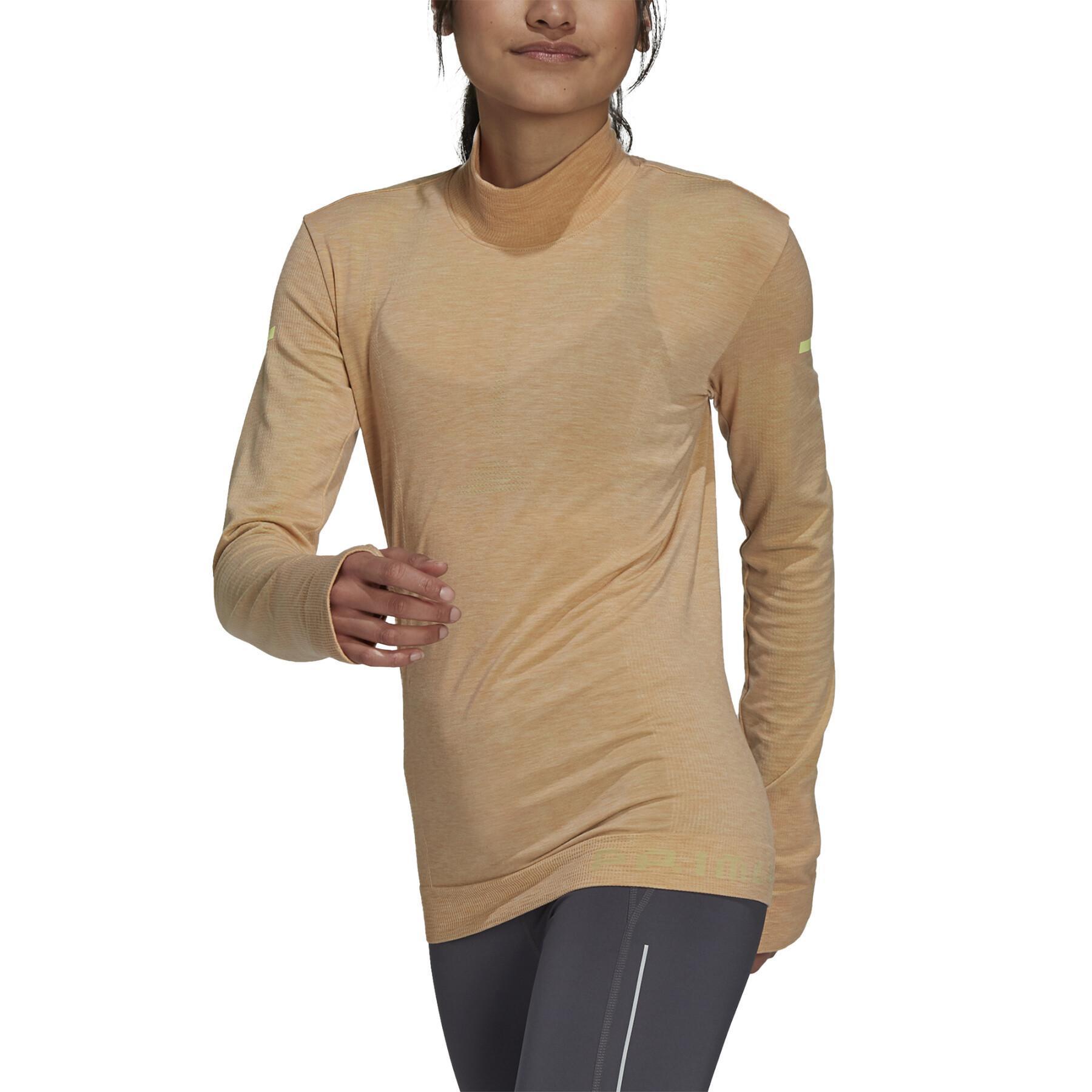 Sweatshirt femme adidas Primeknit Running Mid-Layer
