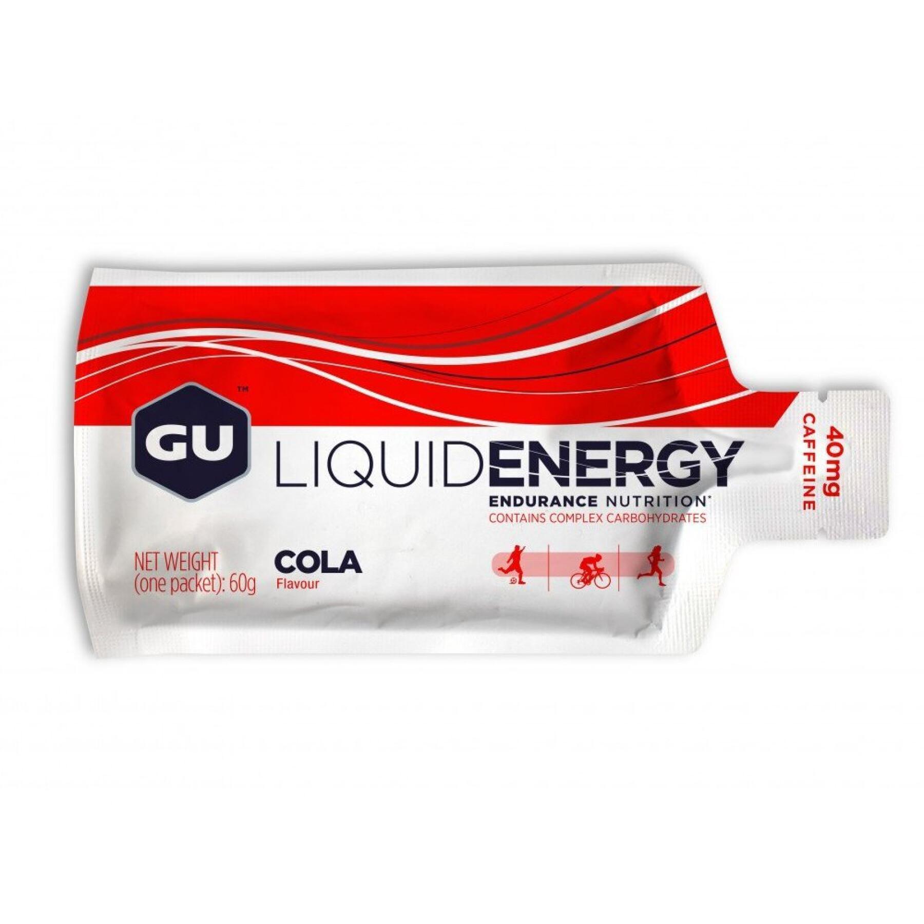 Boîte de 12 gels énergétiques - Cola Gu Energy