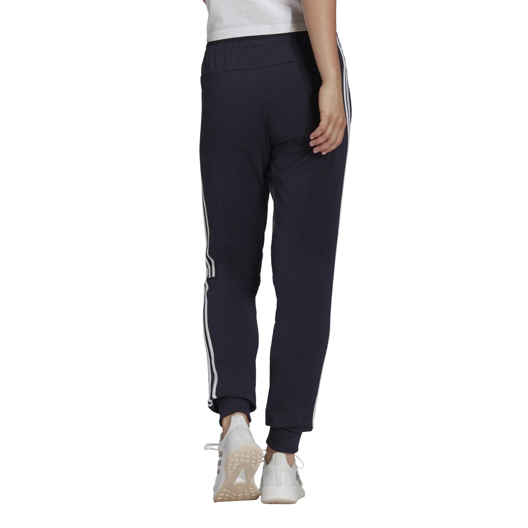 Pantalon femme adidas Essentials Single Jersey 3-Stripes