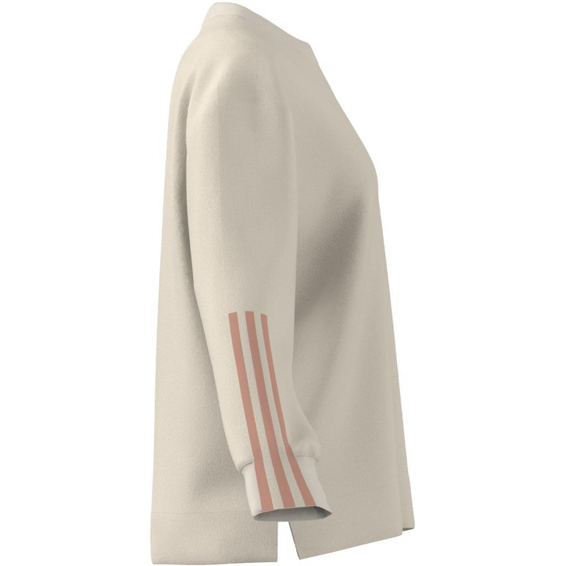 Sweatshirt col rond femme adidas Essentials Relaxed 3-Stripes