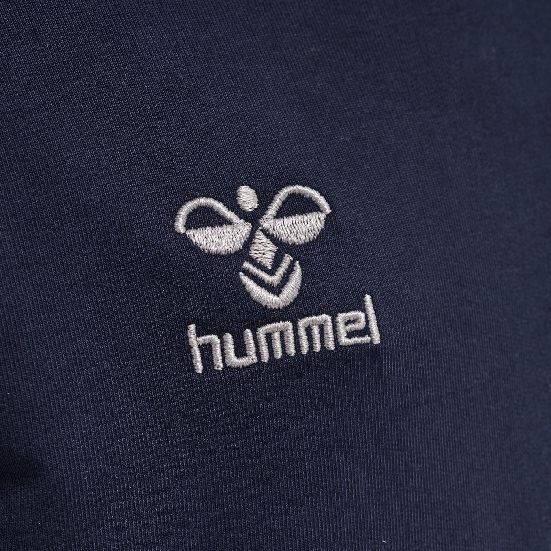 Sweatshirt à capuche coton enfant Hummel Move Grid
