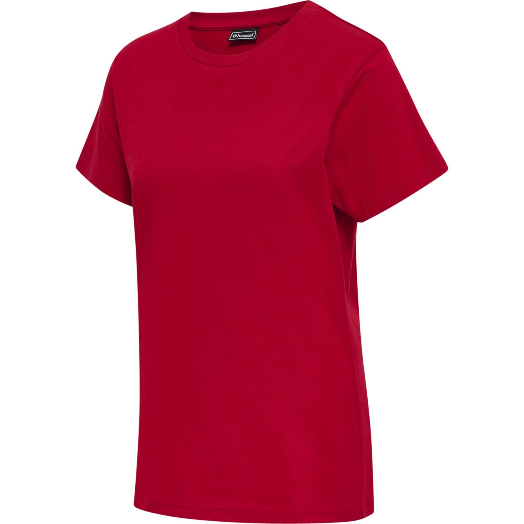 T-shirt femme Hummel Red Heavy
