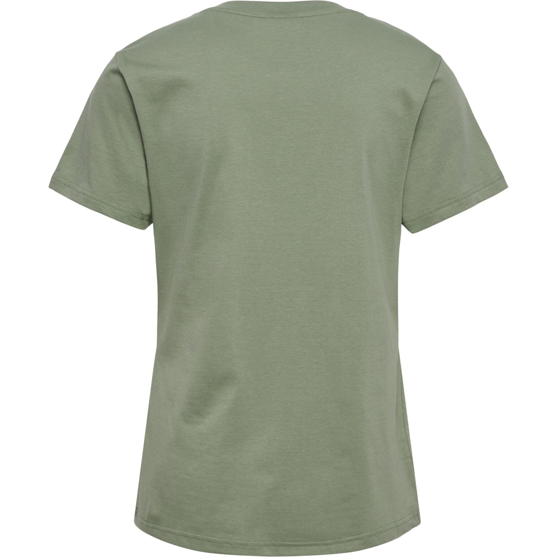 T-shirt coton graphique femme Hummel Active