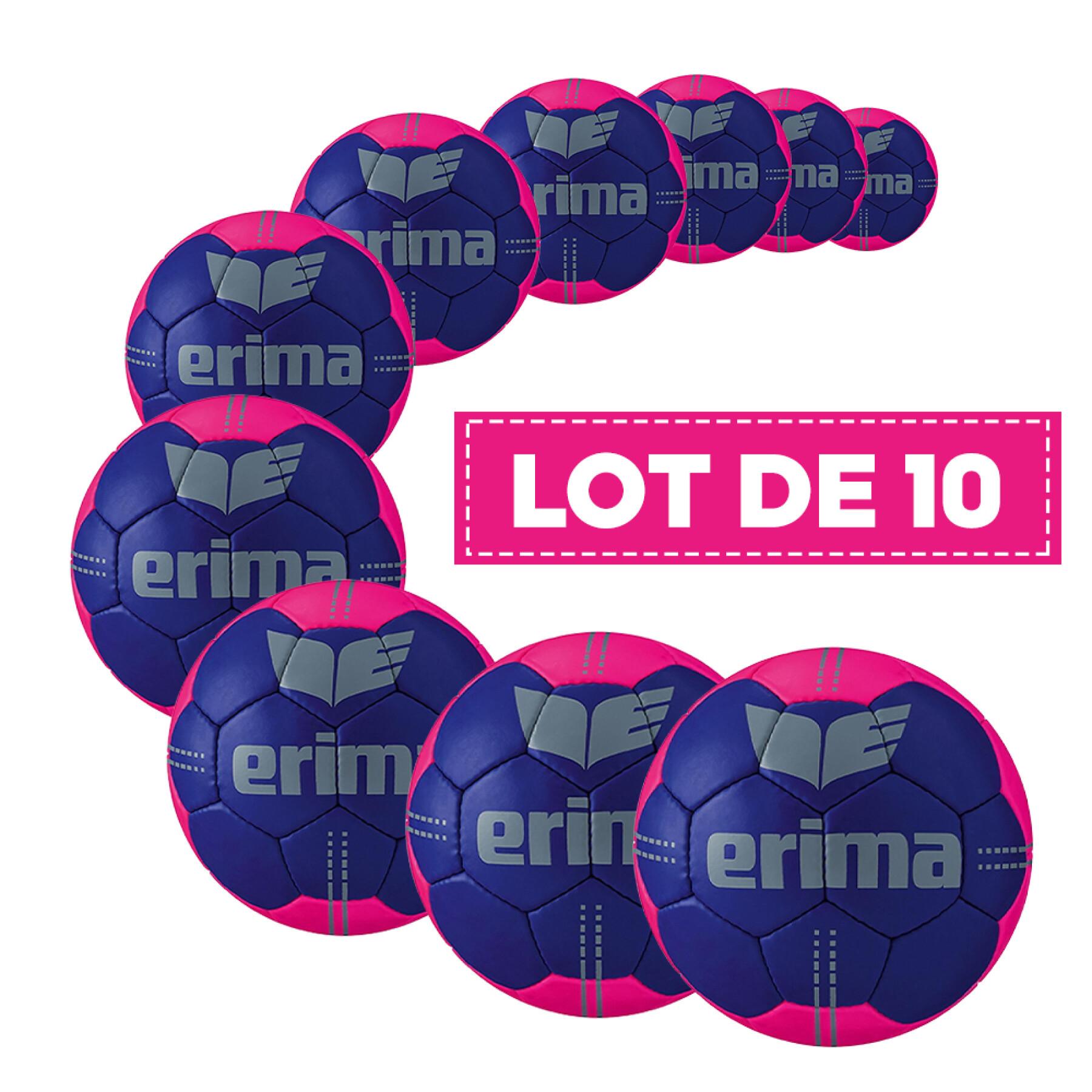 Lot de 10 Ballon Erima Pure Grip No. 3 Hybrid