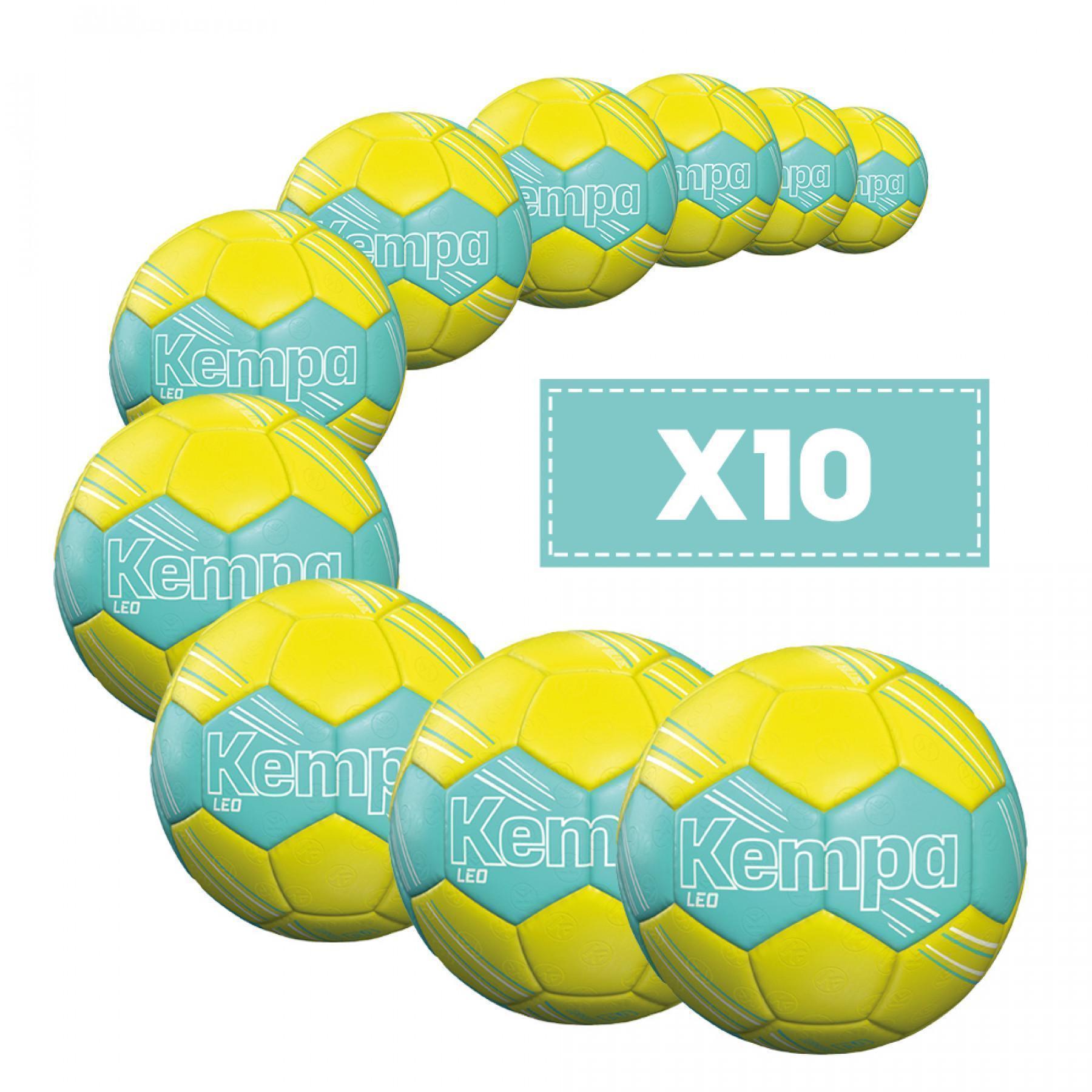 Lot de 10 Ballons Kempa Leo