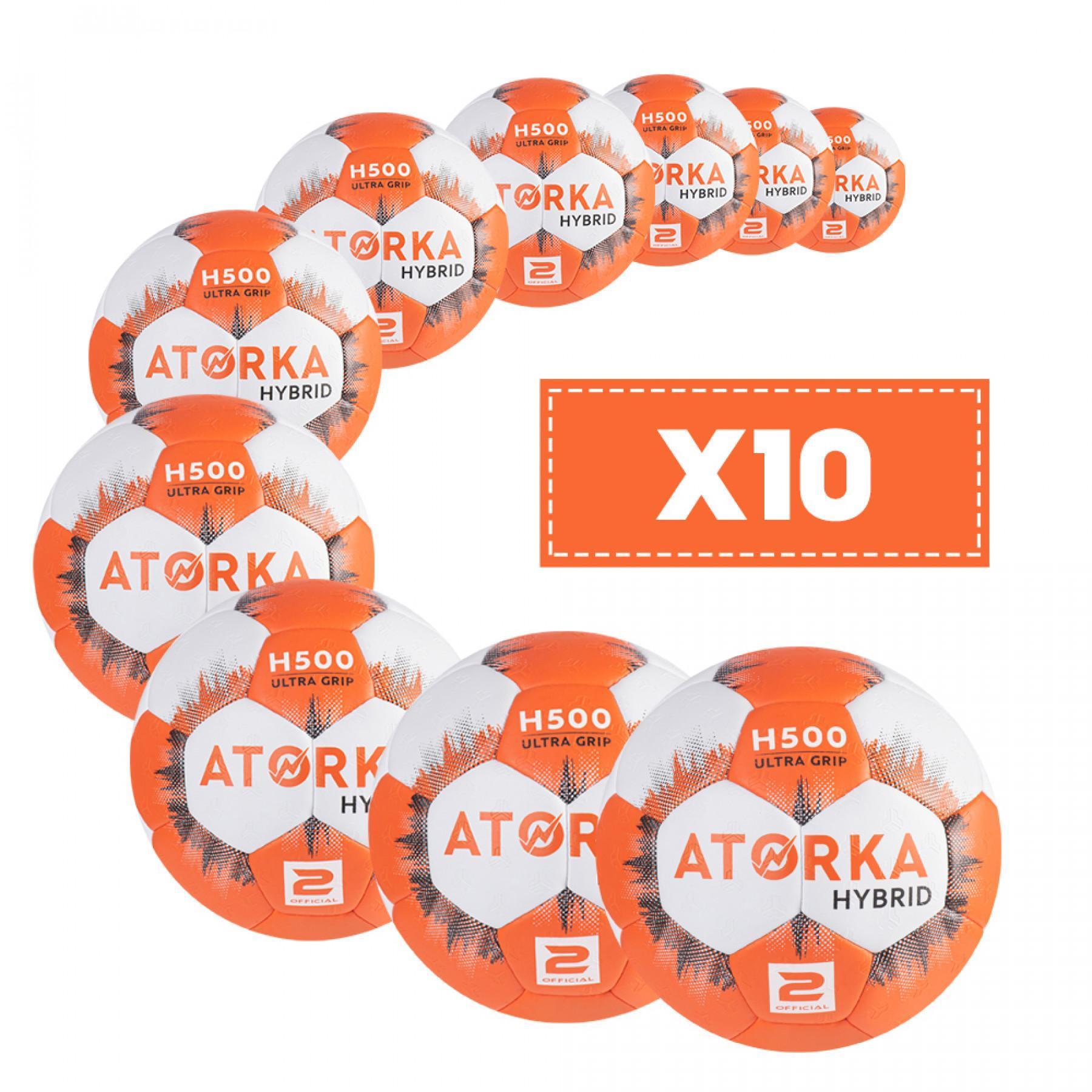 Lot de 10 ballons Atorka H500