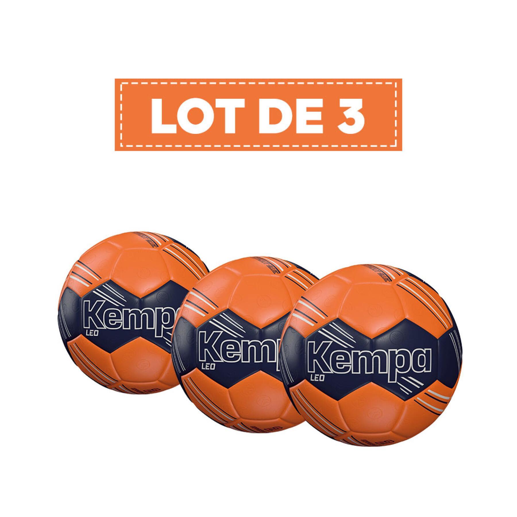Ballon de handball Kempa Leo Orange Taille : 3 - Accessoire handball -  Achat & prix