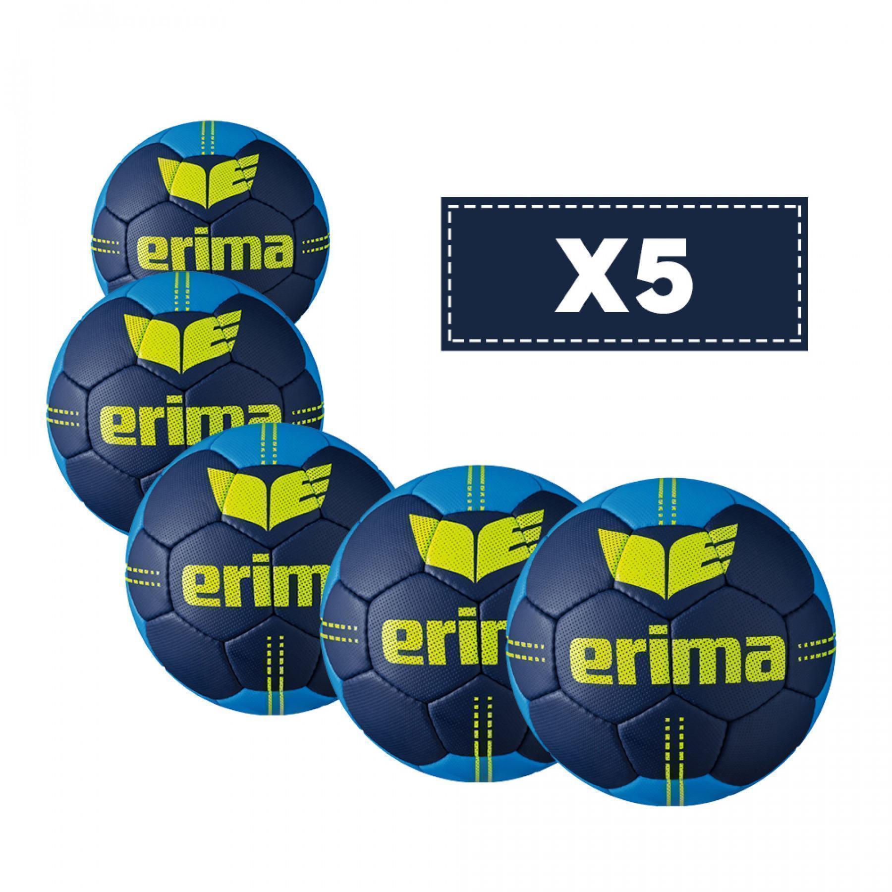 Lot de 5 Ballons Erima Pure Grip 2.5