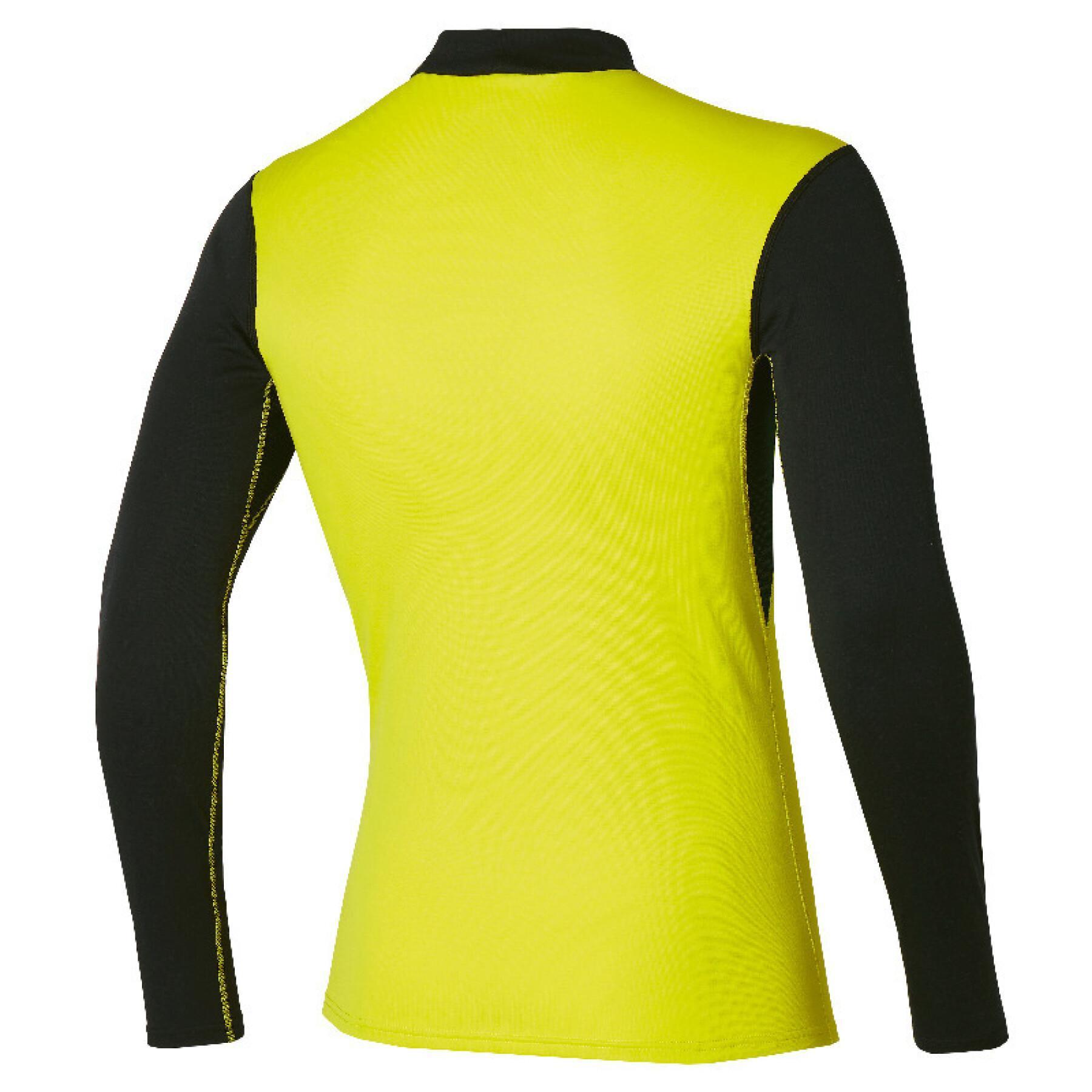 Maillot manches longues col montant Mizuno Breath Thermo Mid Weight