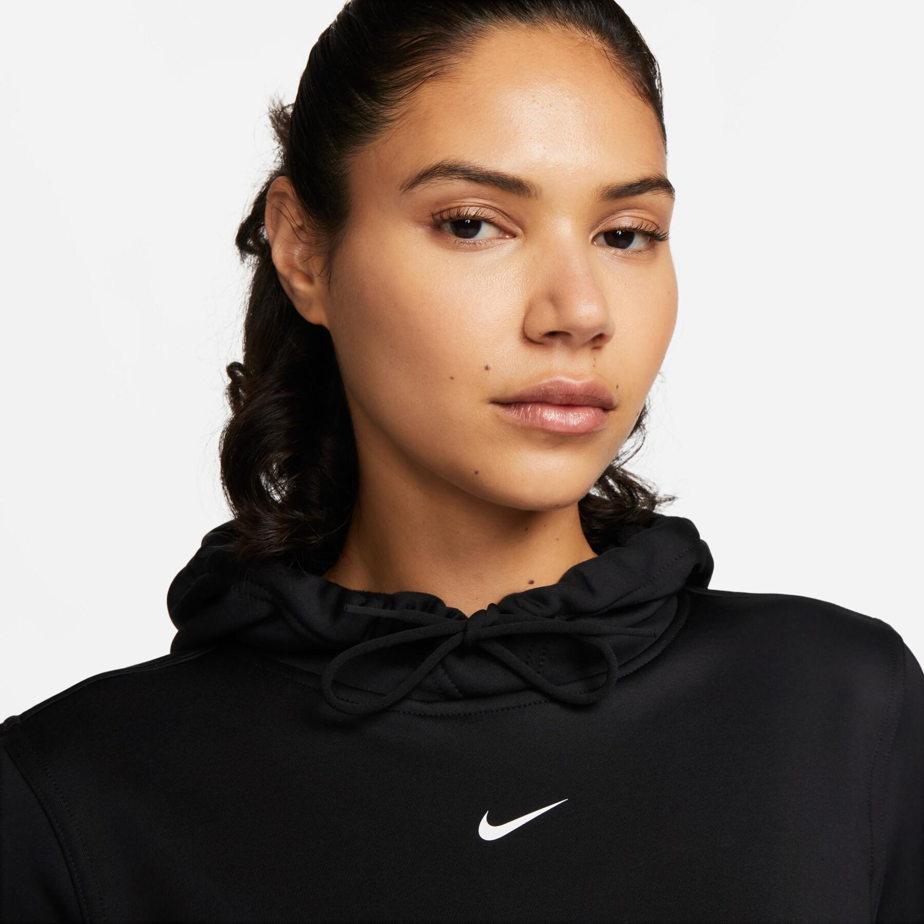 Sweatshirt à capuche femme Nike One Therma-FIT LBR