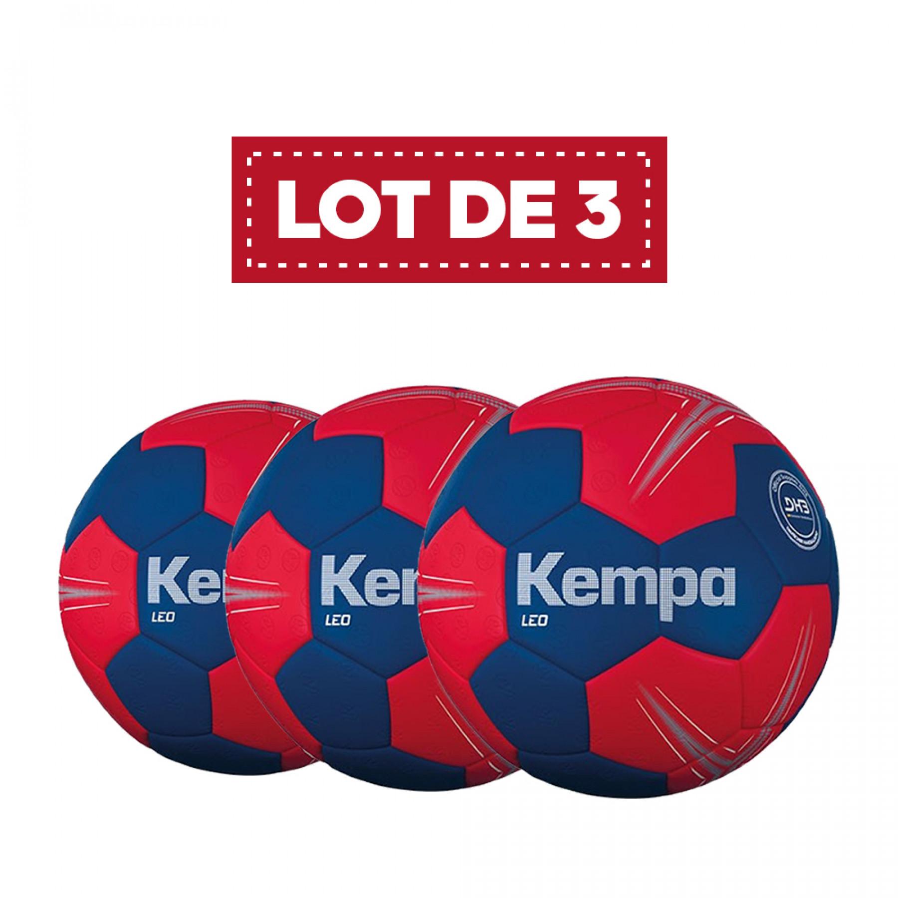 Lot de 3 ballons Leo Kempa