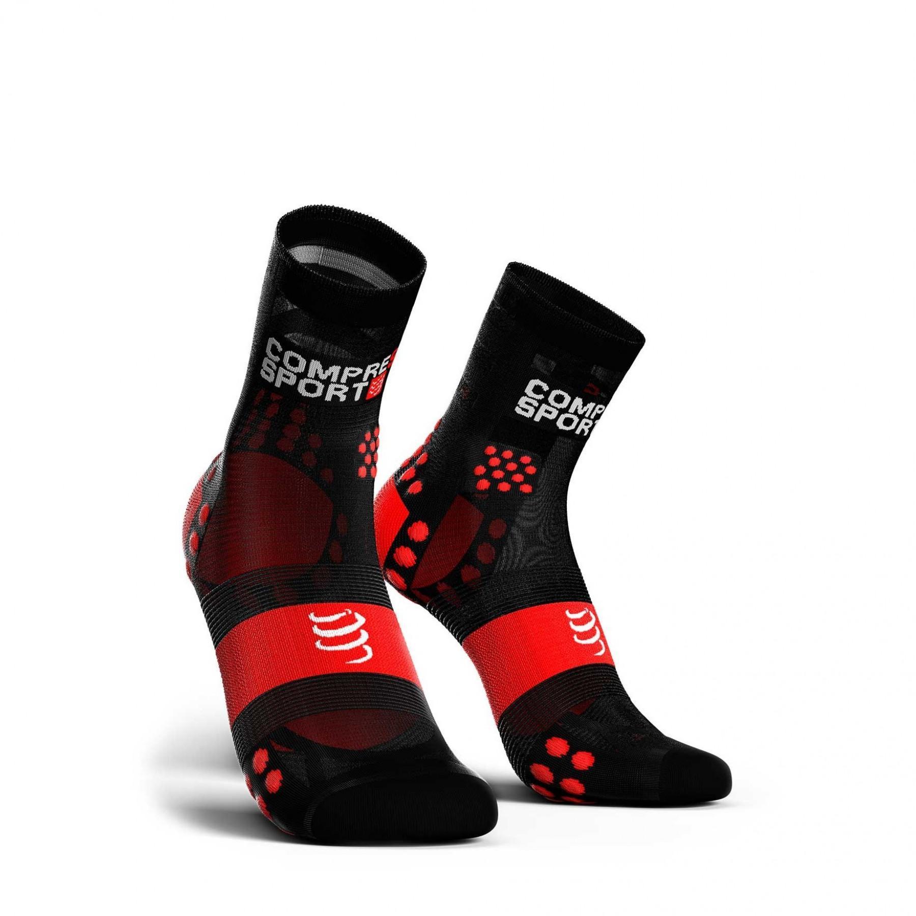 Chausettes Compressport Pro Racing Socks v3.0 Ultralight Run High