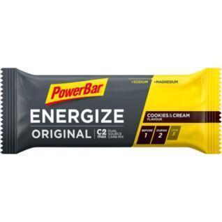 Barres PowerBar Energize C2Max 25x55gr Cookies & Cream