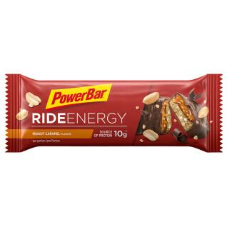 Lot de 18 barres PowerBar Ride – Peanut-Caramel