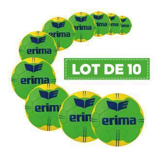 Lot de 10 Ballon Erima Pure Grip No. 3 Hybrid