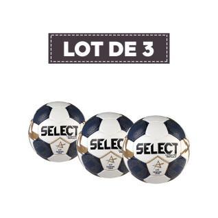 Lot de 3 Ballon de handball Select Ultimate Replica CL V21