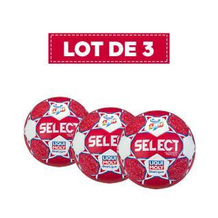 Lot de 3 Ballons de handball Select Ultimate Replica LNH