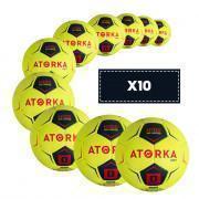Lot de 10 ballons enfant Atorka H100 Soft - Taille 0