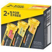 Boissons PowerBar 5 Electrolytes MultiPack 8 packs of 2+1x10 tabs Mixed : Mango-Passion Fruit+Pink Grapefruit+Lemon Tonic
