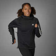 Sweatshirt à capuche femme adidas Own the Run 3 Stripes