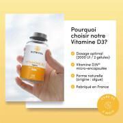 Complément alimentaire Vitamine D3 - 120 gélules Nutrivita
