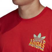 T-shirt adidas Originals Embroidered Multi-Fade