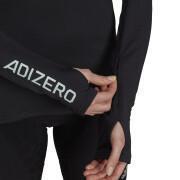 Sweatshirt femme adidas Adizero 1/2 Zip