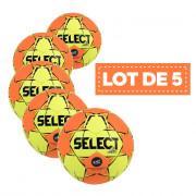 Lot de 5 ballons Select Light Grippy jaune/orange
