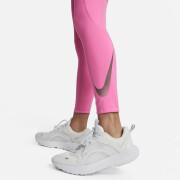 Legging 7/8 femme Nike Dri-Fit FST Swoosh HBR MR